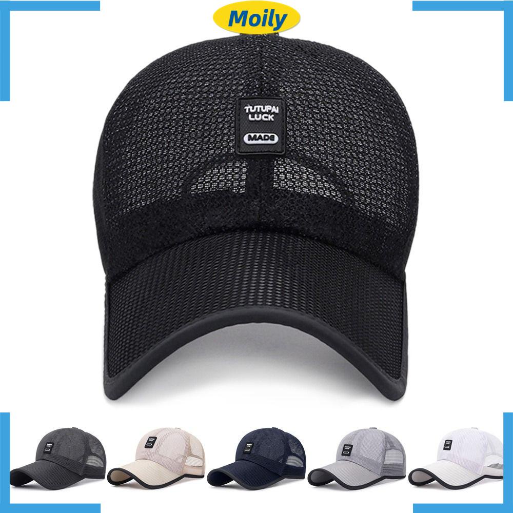 MOILYVN Mũ Lưỡi Trai Unisex Chất Liệu Vải Nhanh Khô