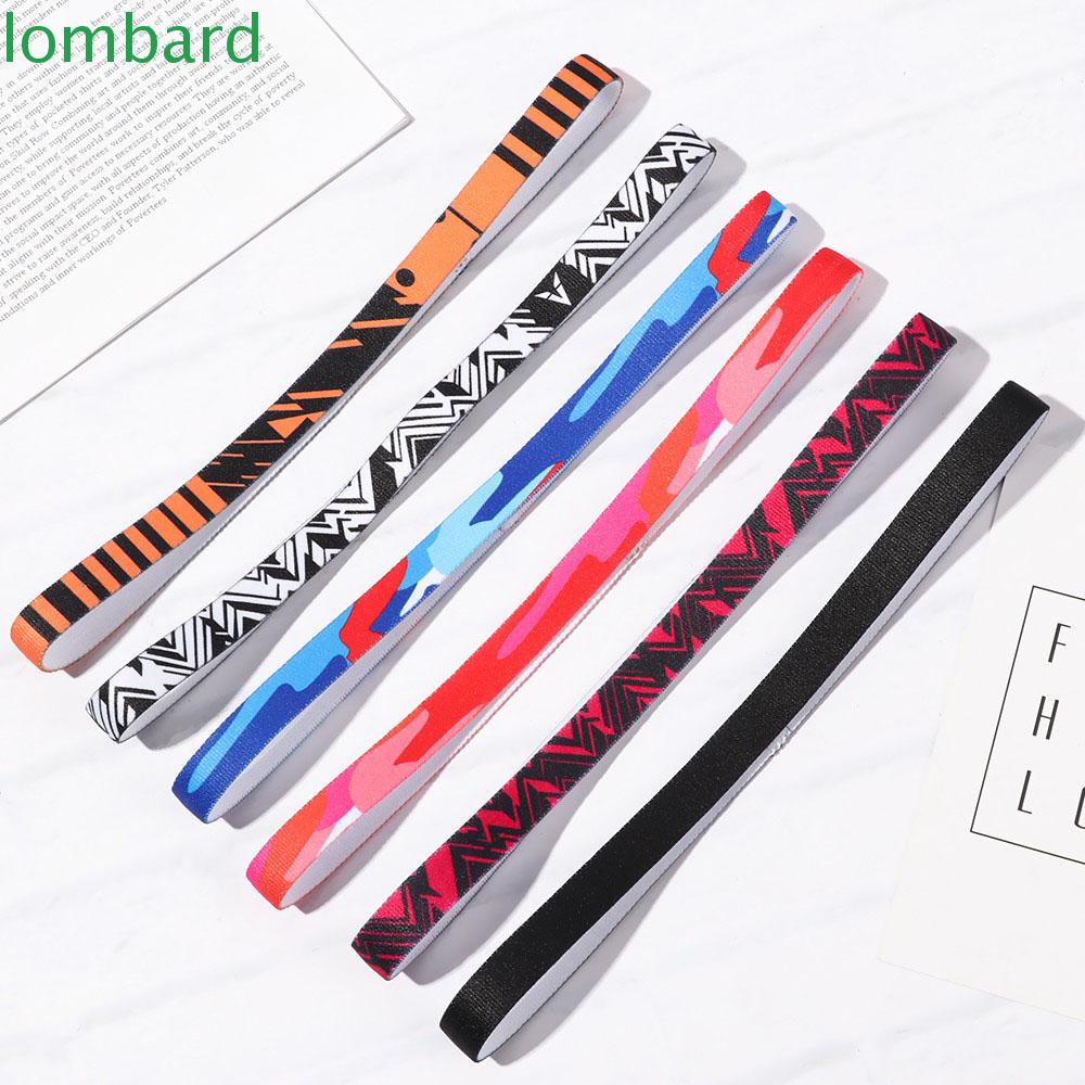 LOMBARD Băng Đô Thể Thao Bảo Vệ Trán Thấm Hút Mồ Hôi Khi Chạy Bộ Cho Nam Và Nữ