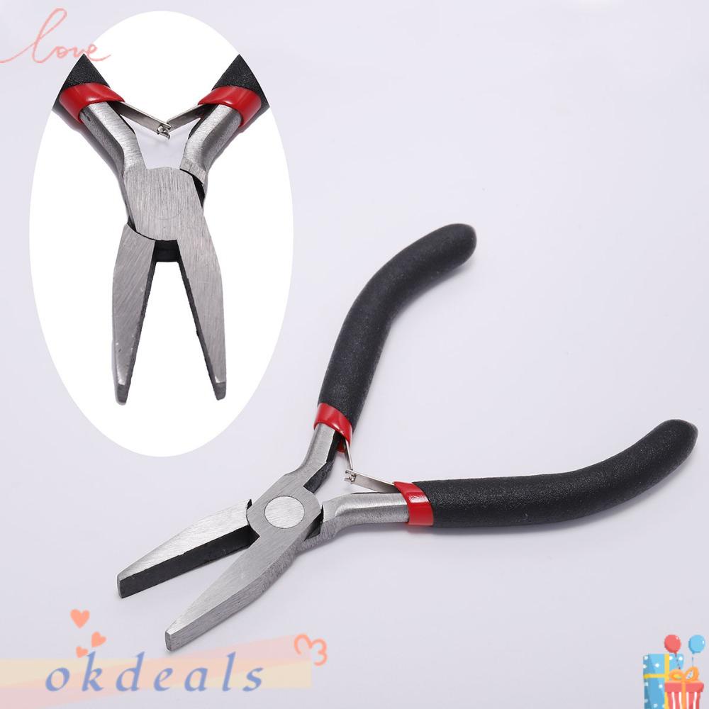 Kìm Mũi Phẳng Cầm Tay Làm Trang Sức Chuyên Dụng