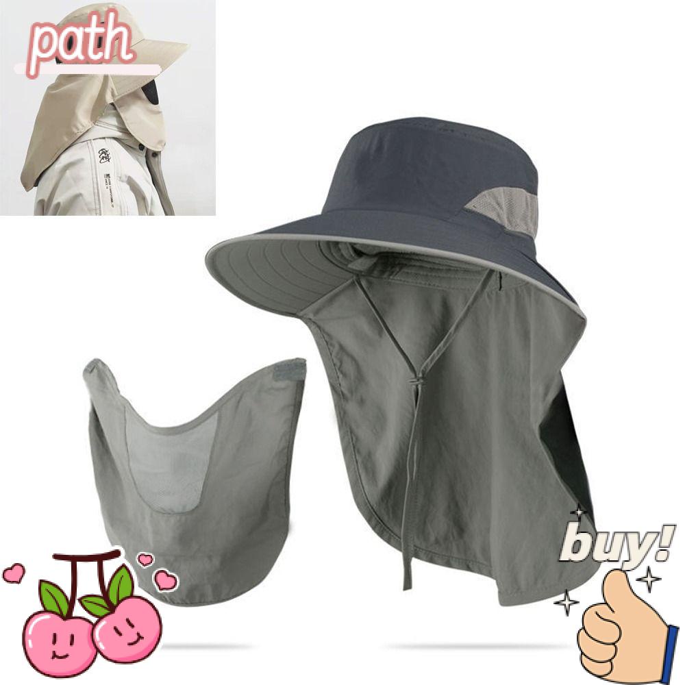 Mũ Câu Cá UPF 50 + Chống Tia UV Chống Nắng Có Nắp Đậy Cổ Có Thể Tháo Rời Cho Nam Và Nữ