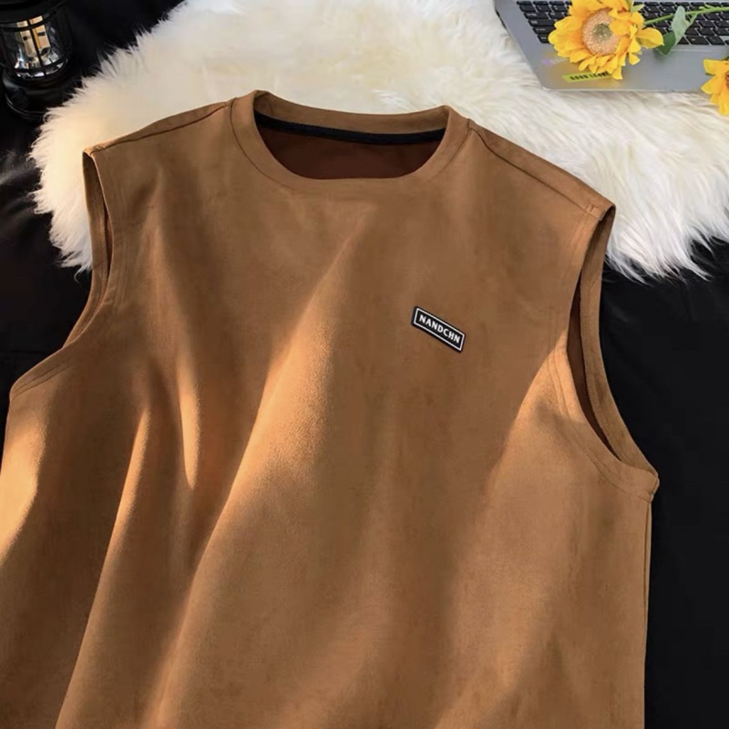 Áo Thun Không Tay Phong Cách Retro Thời Trang Cho Nam