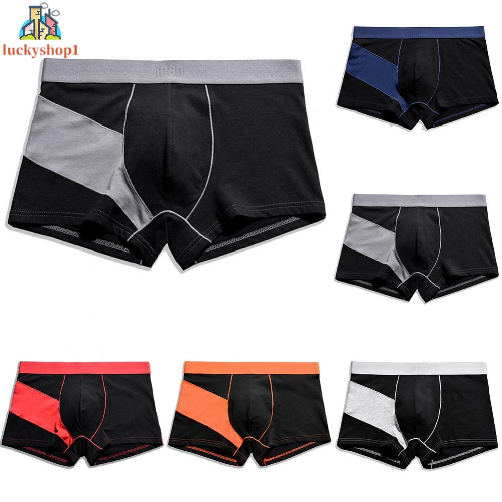 Quần Lót Cotton Lưng Vừa Plus Size Cho Nam