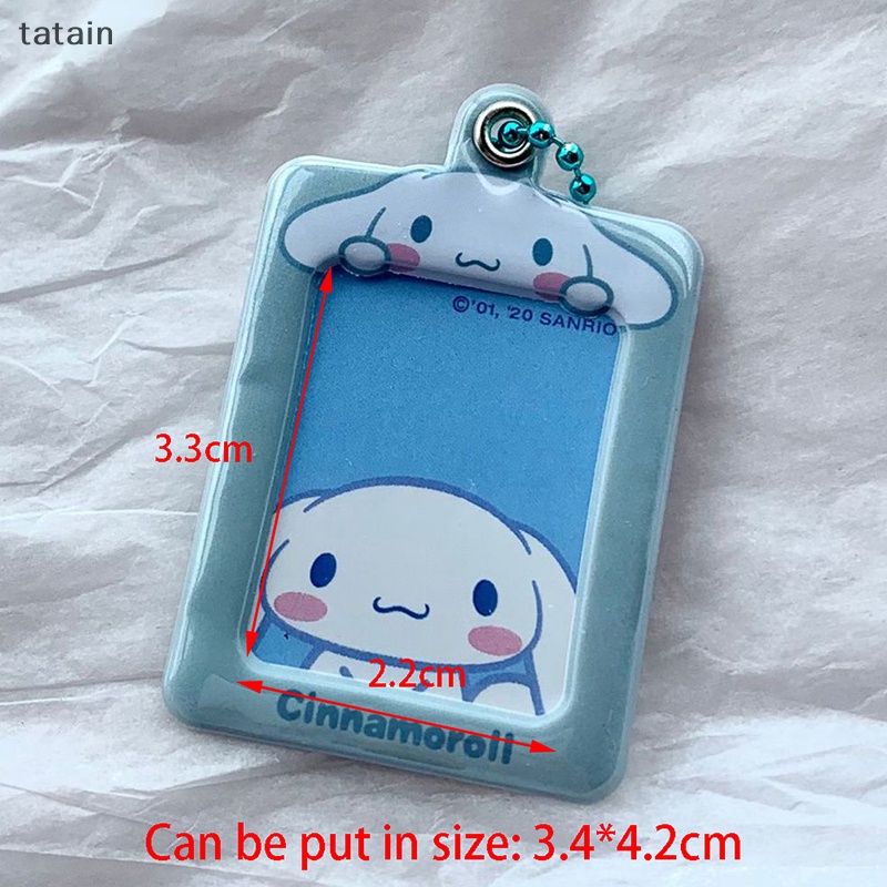 Móc Khóa / Thẻ Id 1 Inch Họa Tiết Hoạt Hình Dễ Thương