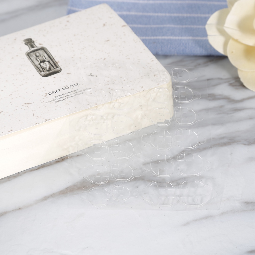 Sẵn Hàng Thời Trang 10 Tờ Băng Keo 2 Mặt Keo Dán Giả Móng Tay Nghệ Thuật T-ip Bri