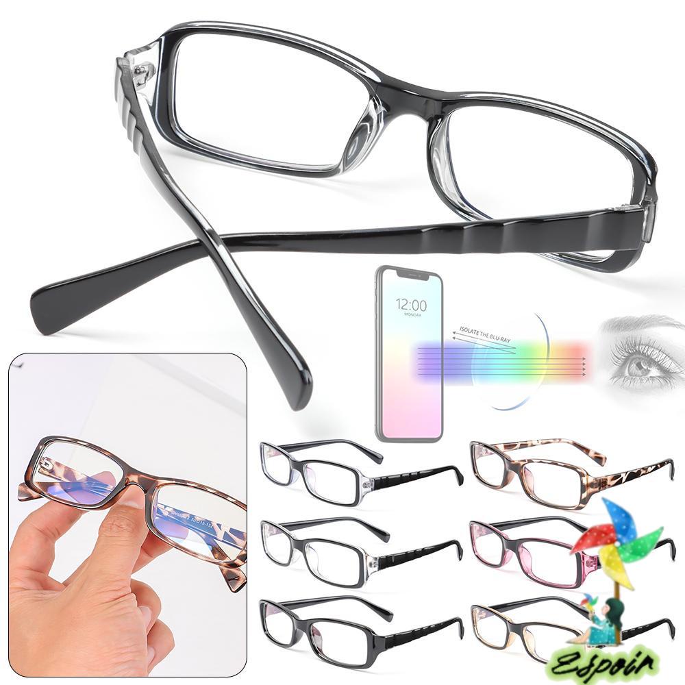 ESPO Kính Mát Gọng Siêu Nhẹ Chống Ánh Sáng Xanh Phong Cách Vintage Thời Trang Cho Nam Nữ