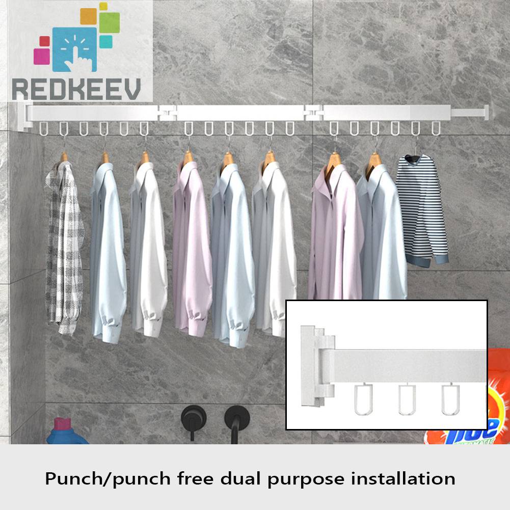 Móc Phơi Quần Áo Có Thể Gấp Gọn Tiện Dụng Cho Gia Đình / Ban Công