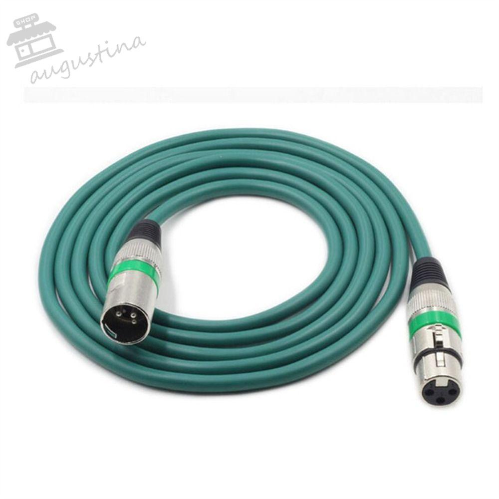 AUGUSTINA Dây Cáp Âm Thanh XLR 0.3m 1m 1.8m 3m 5m 10m Cho Micro Canon