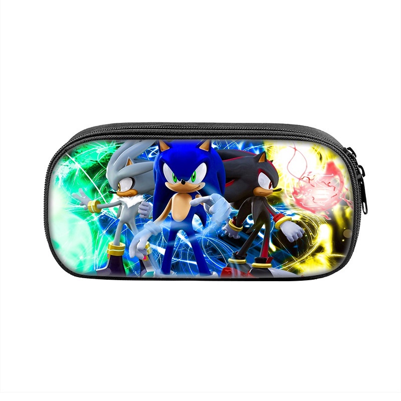 Hộp Bút In Hình SONIC 3D Dễ Thương Cho Bé