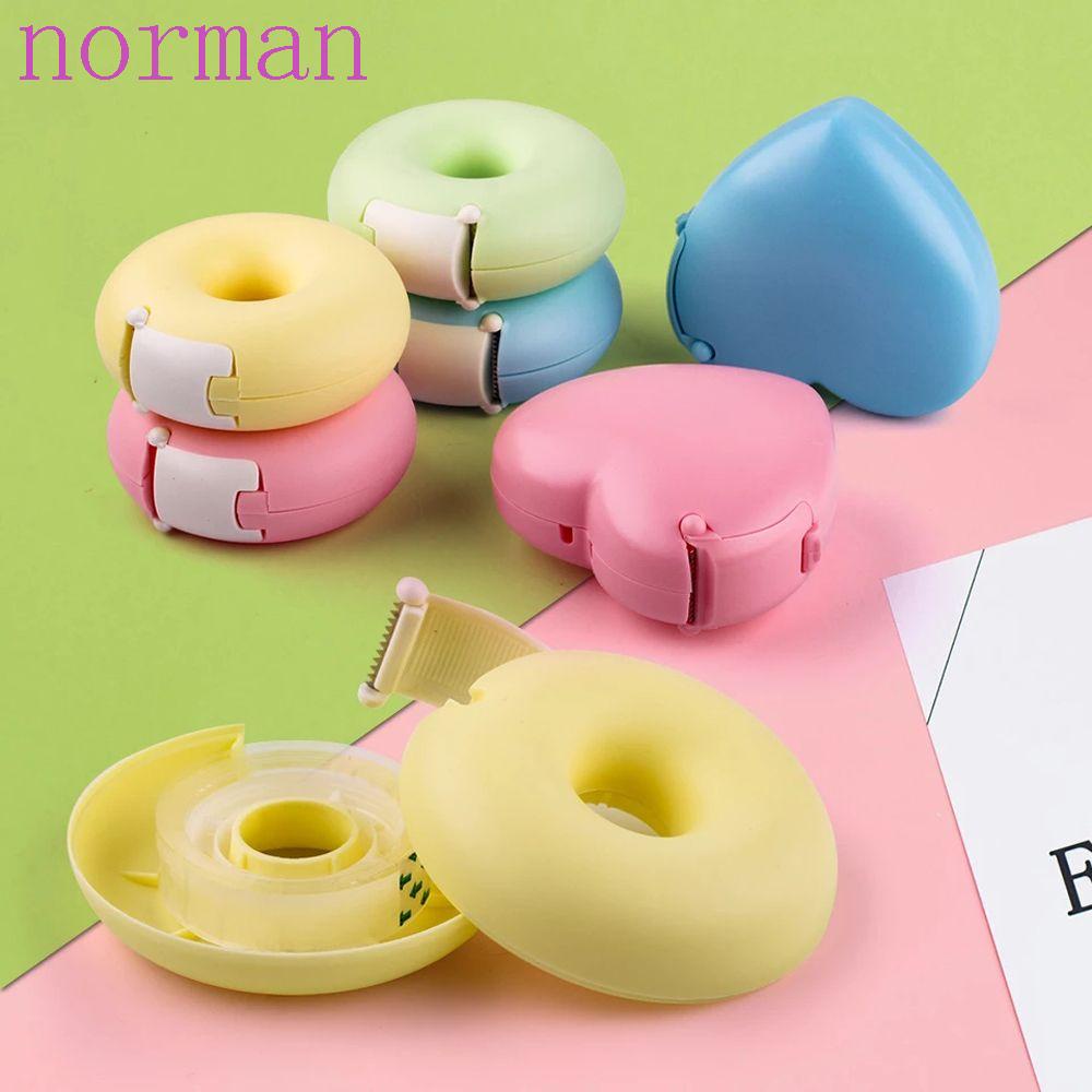 NORMAN Giá Đỡ Cuộn Băng Keo Dán Lông Mi Màu Sắc Ngọt Ngào Họa Tiết Trái Tim Xinh Xắn