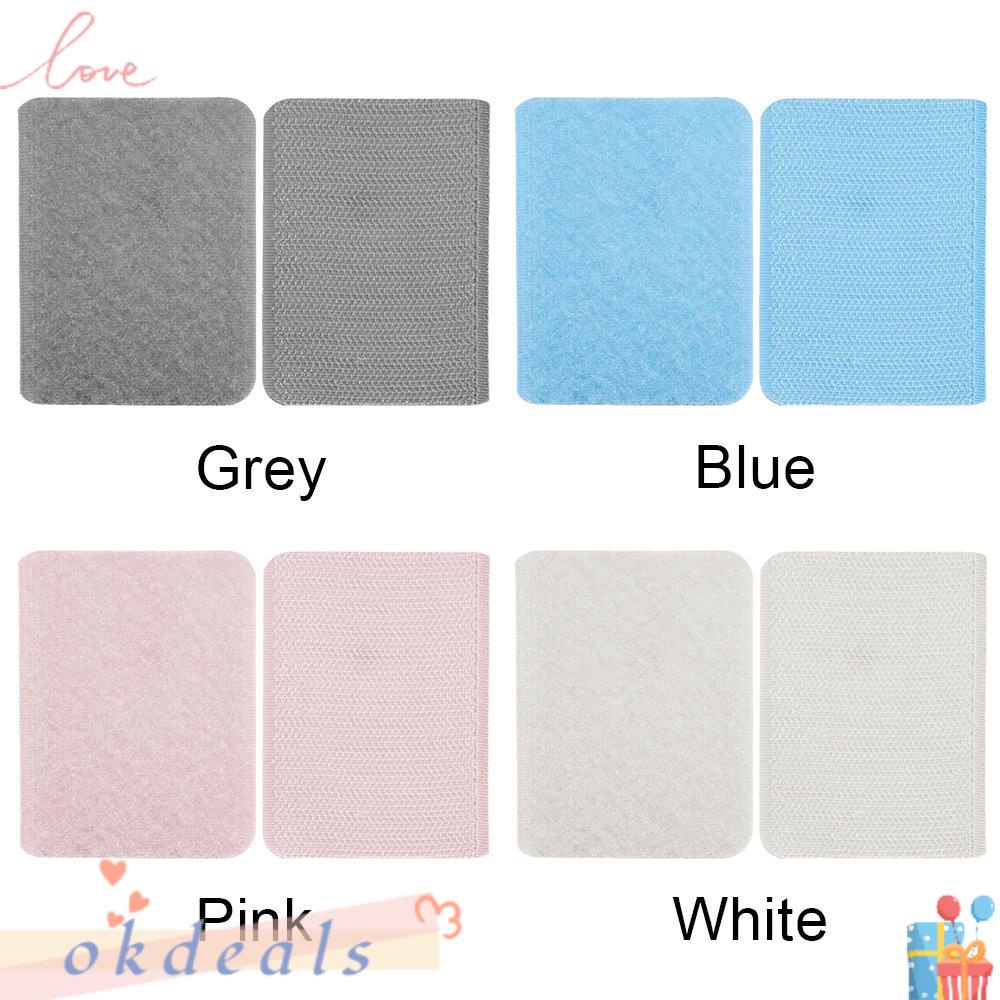 OKDEALS Set 10 Cặp Miếng Dán Giá Đỡ Đệm Ghế Sofa Tự Dính Hai Mặt Chống Trượt Chắc Chắn