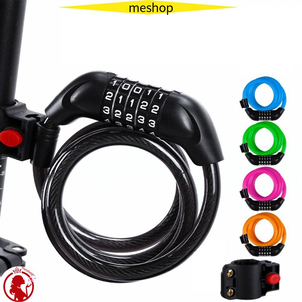 ME Dây Khóa Xe Đạp Kết Hợp Mật Mã Số An Toàn