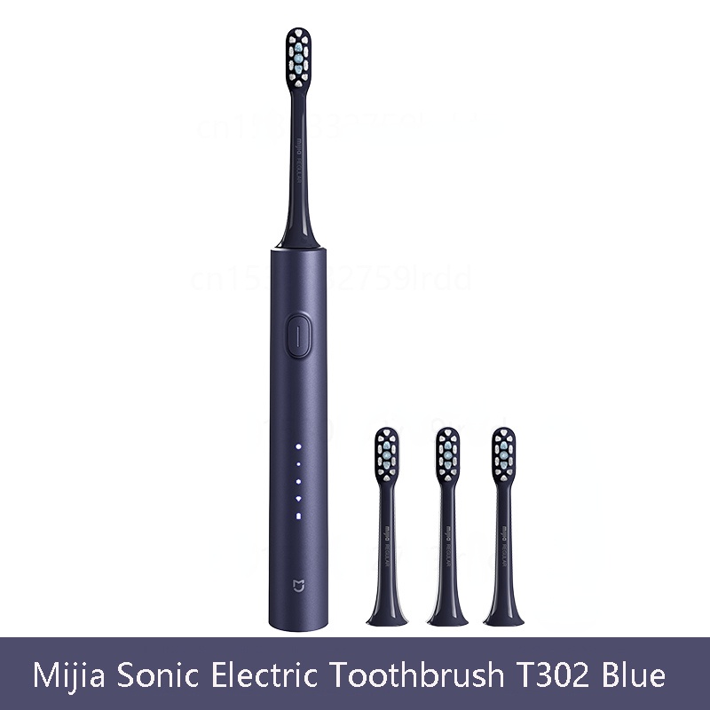 Bàn Chải Đánh Răng Điện XIAOMI Mijia Sonic T302 3 Màu 4 Đầu Chống Thấm Nước IPX8 Xoay 360 Độ° Đế Sạc Không Dây 4 Chế Độ Làm Sạch Răng 4 Răng
