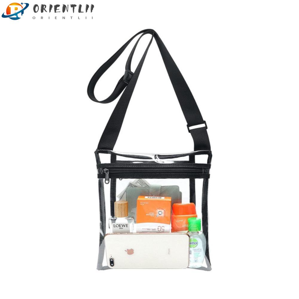 ORIENTLII Túi Xách Du Lịch Cỡ Lớn Bằng PVC Trong Suốt Nhiều Màu Thời Trang