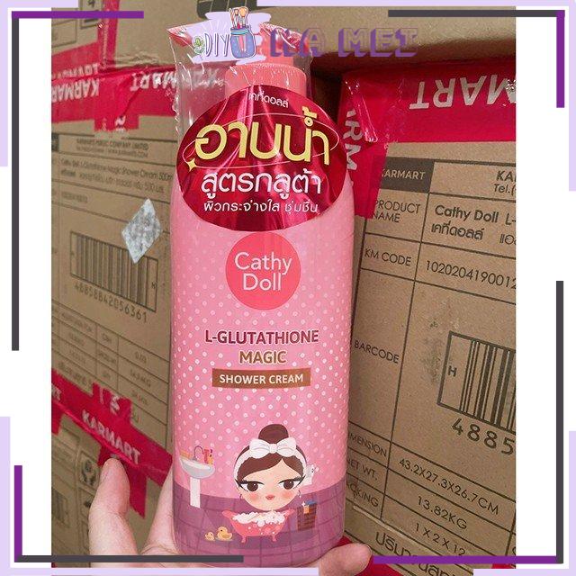 Sữa Tắm dưỡng Trắng Da ngừa lão hoÁ Ready 2 White One Day Whitener Cathy Doll 450ml Thái Lan