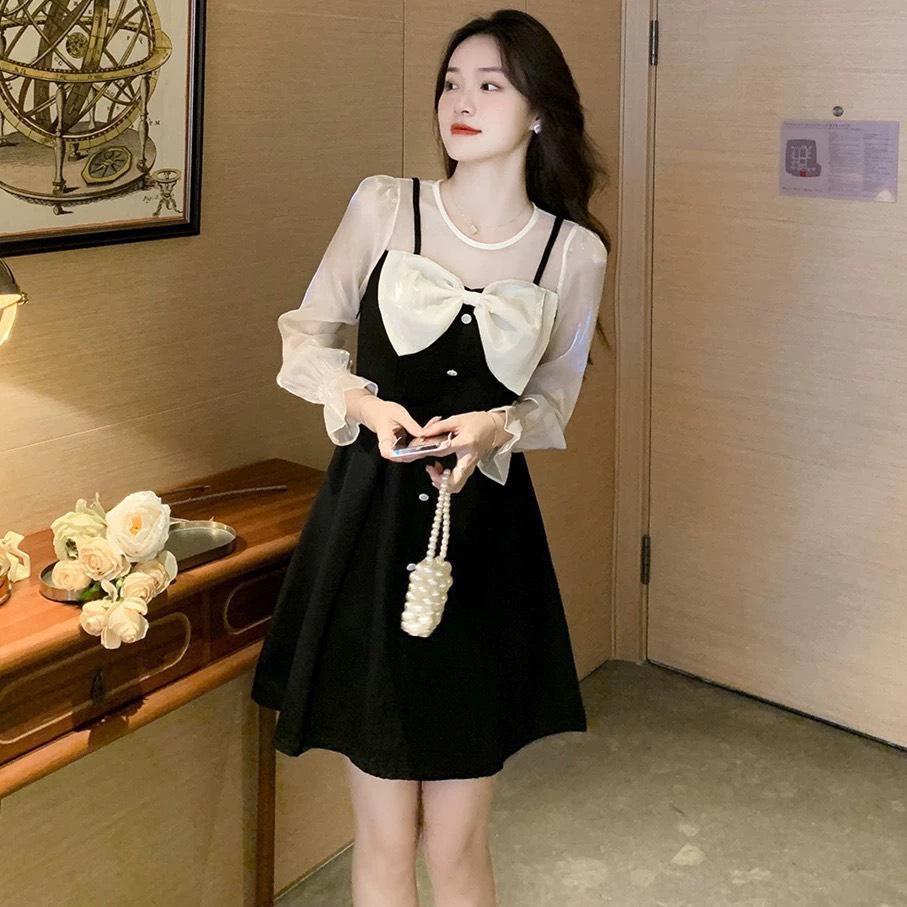 Thời Trang Bigsize Váy Dự Tiệc 50 - 100Kg Vải Cotton Lạnh Cao Cấp Thanh Lịch