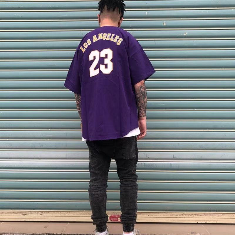 Áo Thun Ngắn Tay Phong Cách Hip Hop Đường Phố Mỹ Los Angeles New York Thời Trang Mùa Hè Cho Nam Và Nữ