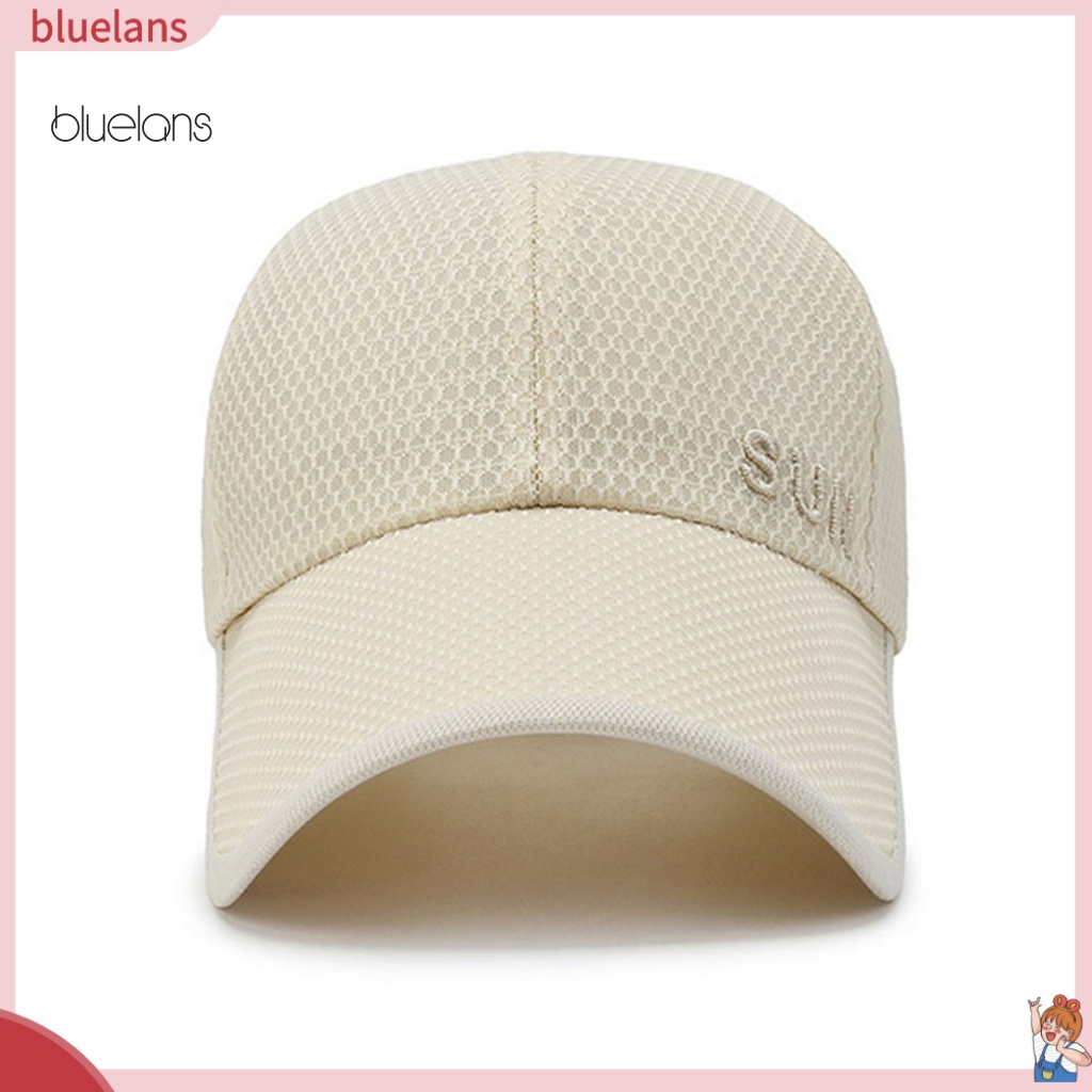Mũ Lưỡi Trai Bluelans Thoáng Khí Màu Sắc Đơn Giản Cho Nữ