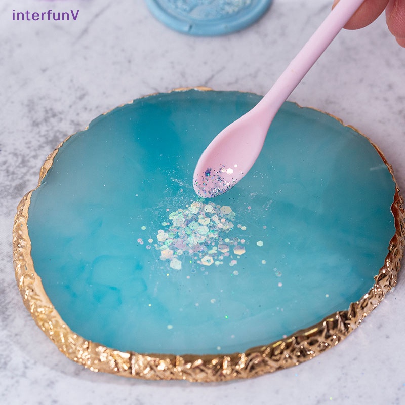 Muỗng Silicone Hai Đầu Cán Dài Tiện Dụng Cho Trang Điểm