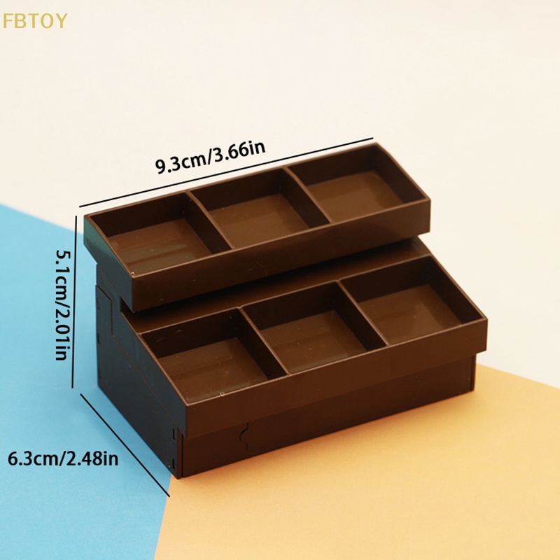 Kệ Trưng Bày Siêu Thị Mini Tỉ Lệ 1 / 12 Cho Nhà Búp Bê