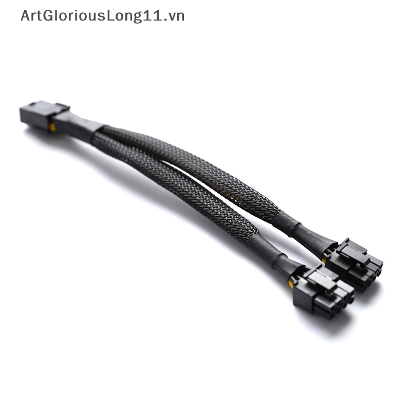 Bộ Chuyển Đổi Nguồn Điện 8 Pin Female Sang Dual 2X 8 Pin (6 + 2) Male.