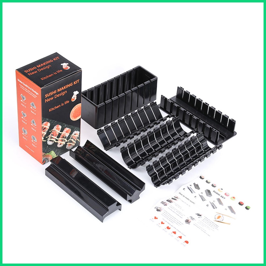 Set 7 Khuôn Làm Sushi DIY Đa Năng Nhỏ Gọn
