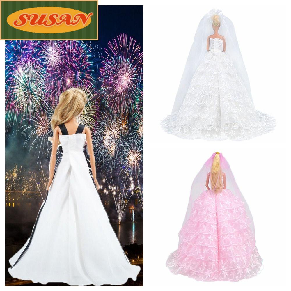 SUSANS Váy 9 Tầng Dành Cho Búp Bê Barbie