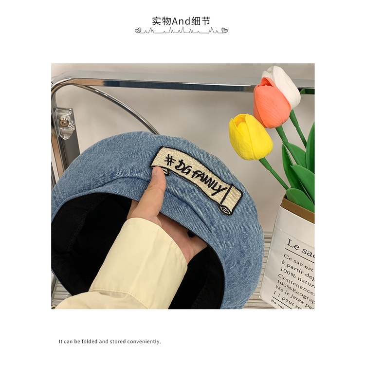 Mũ Beret Phong Cách Cao Bồi Hàn Quốc Thời Trang Mùa Hè Kiểu Mới Cho Nữ