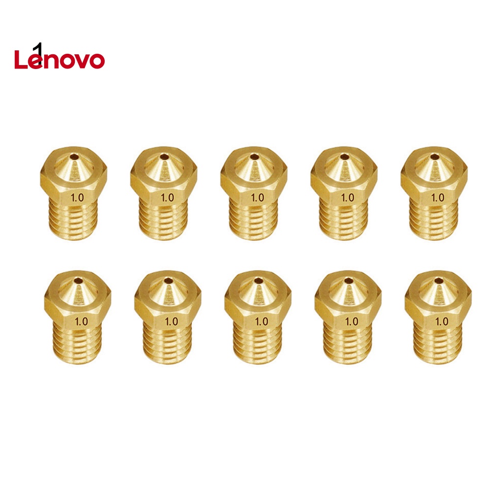 Set 10 Vòi Phun M6 1.75 / 3.0mm V5 V6 Chuyên Dụng Cho Máy In 3D