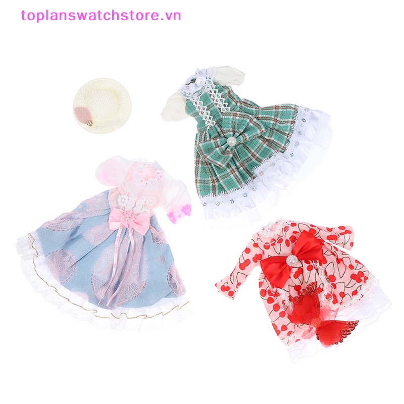 Set Đầm Công Chúa Thời Trang Cho Búp Bê 1 / 6 30CM