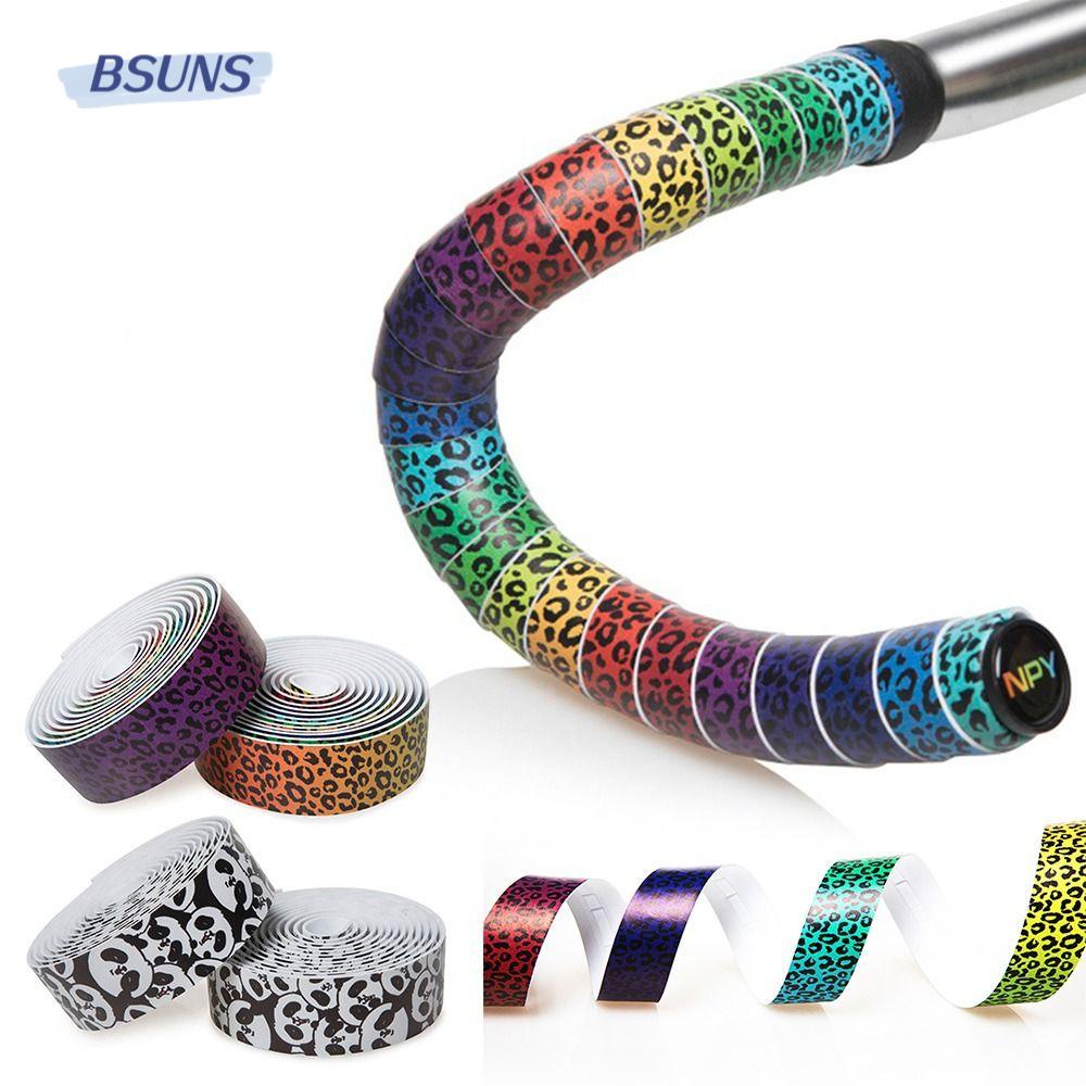 BSUNS Set 2 Băng Quấn Tay Lái Xe Đạp Chống Trượt Chống Sốc Họa Tiết Hoạt Hình