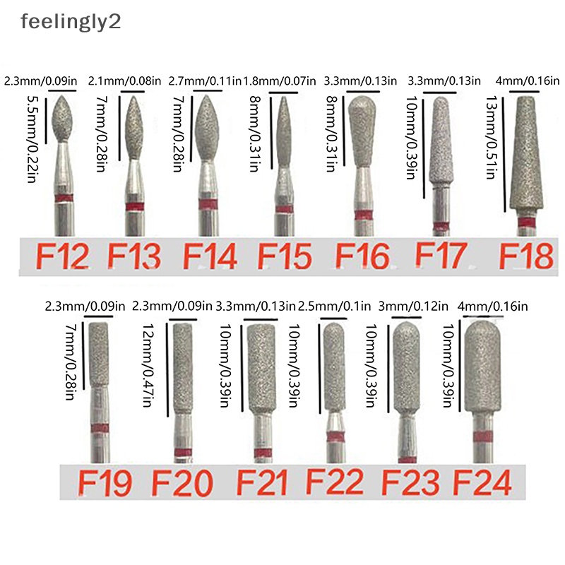 1 Mũi Khoan Kim Cương Điện Tử Cắt Móng Tay Chuyên Dụng