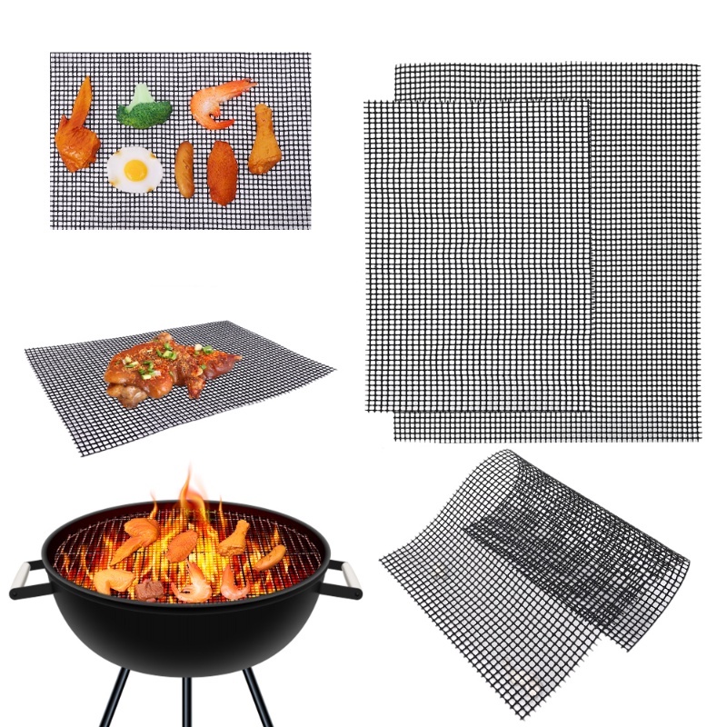 Tấm Lưới Nướng BBQ Chịu Nhiệt Độ Cao Chống Dính Tiện Dụng