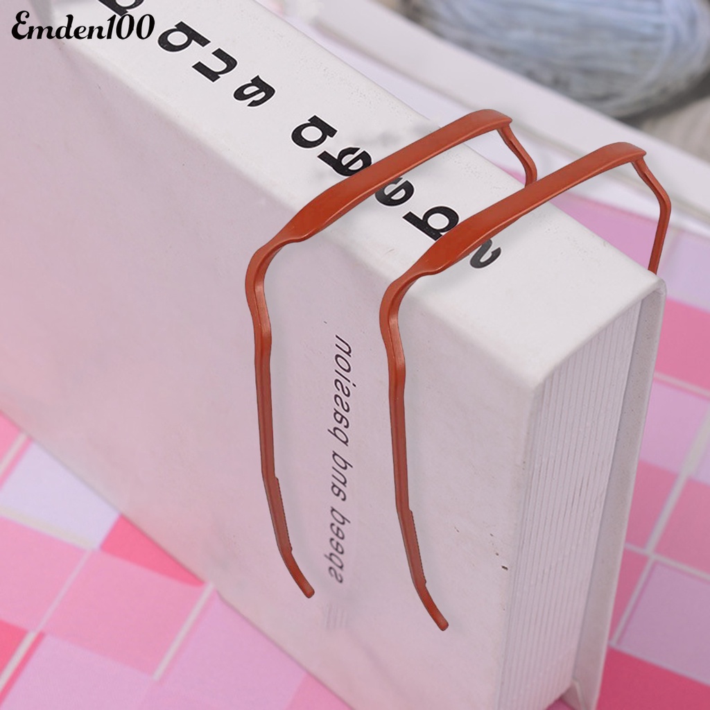 Bộ 2 Băng Đô Cài Tóc Hình Vuông Màu Trơn Không Làm Tổn Thương Tai Chắc Chắn Cố Định Thời Trang