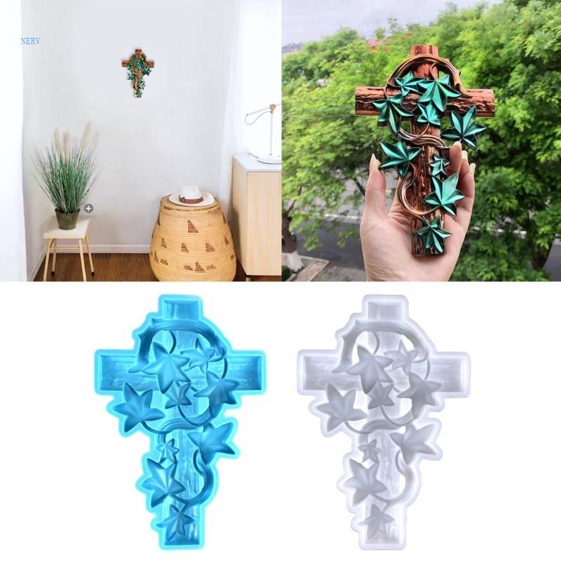 Khuôn Silicone Làm Đồ Trang Trí Hình Chữ Thập