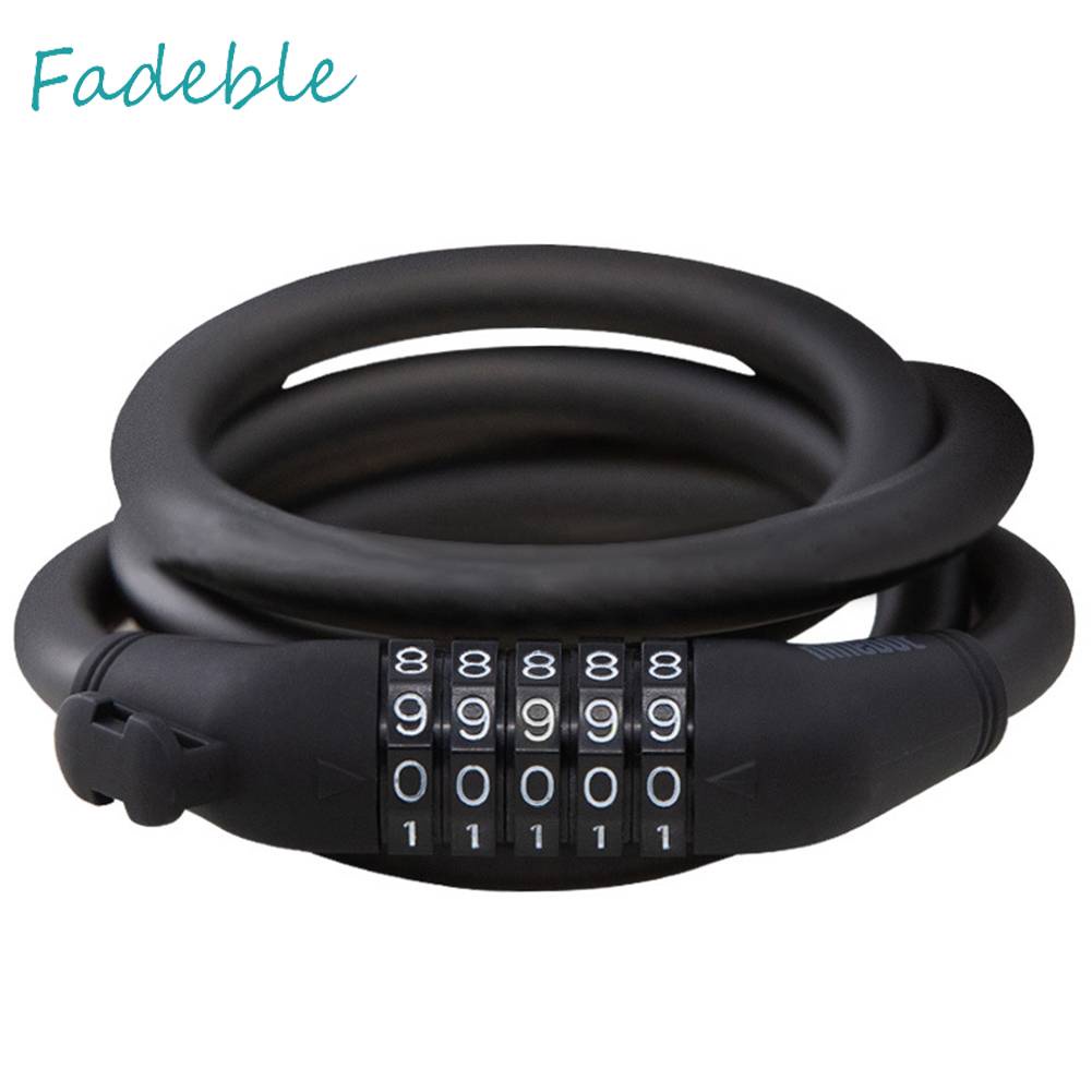 Bộ Ổ Khóa Và Dây Thép Cho Xe Scooter M365 / Pro2 / Ninebot ES2 / F30