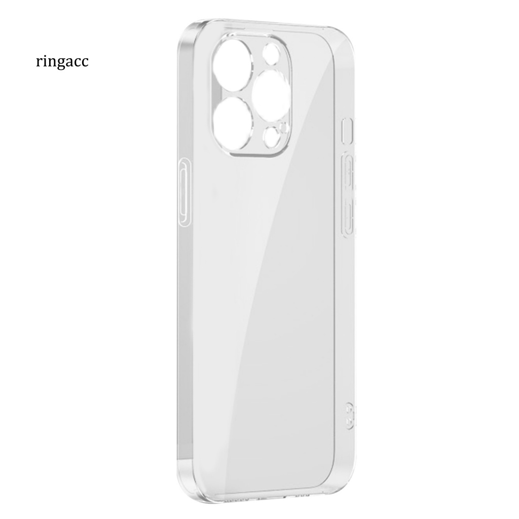 Ốp Điện Thoại Trong Suốt Chống Rơi Bảo Vệ Ống Kính Máy Ảnh Cho iPhone 14 13 Pro Max Mini