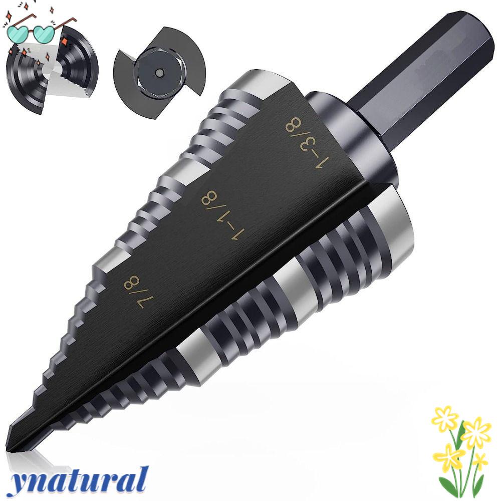 YNATURAL Mũi Khoan Bước 19 Kích Thước M2 Tốc Độ Cao 3 / 16 Đến 1-3 / 8 Inches Chuyên Dụng