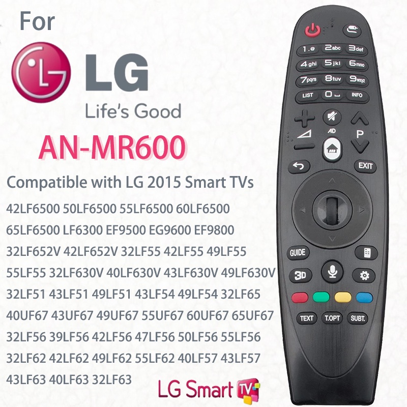 Thay thế điều khiển từ xa TV thông minh 15-mr600 đã qua sử dụng cho LG 2015 42lf652v 32lf652v 32lf55