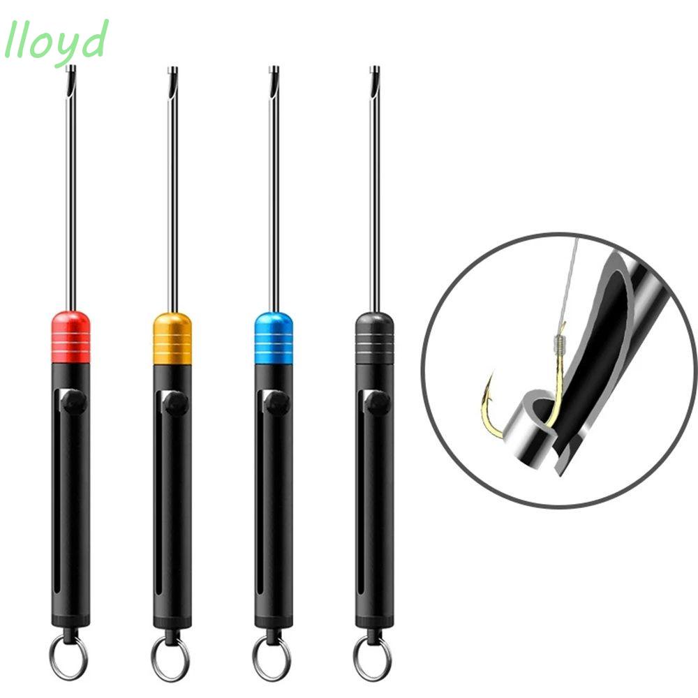 LLOYD Dụng Cụ Thắt Nút Lưỡi Câu Cá Bằng Thép Không Gỉ Chống Trượt