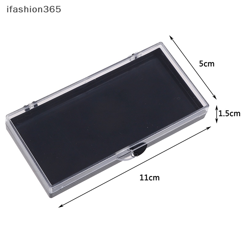 Hộp Đựng Lông Mi Giả Có Nắp Màu Đen Trong Suốt ifashion365
