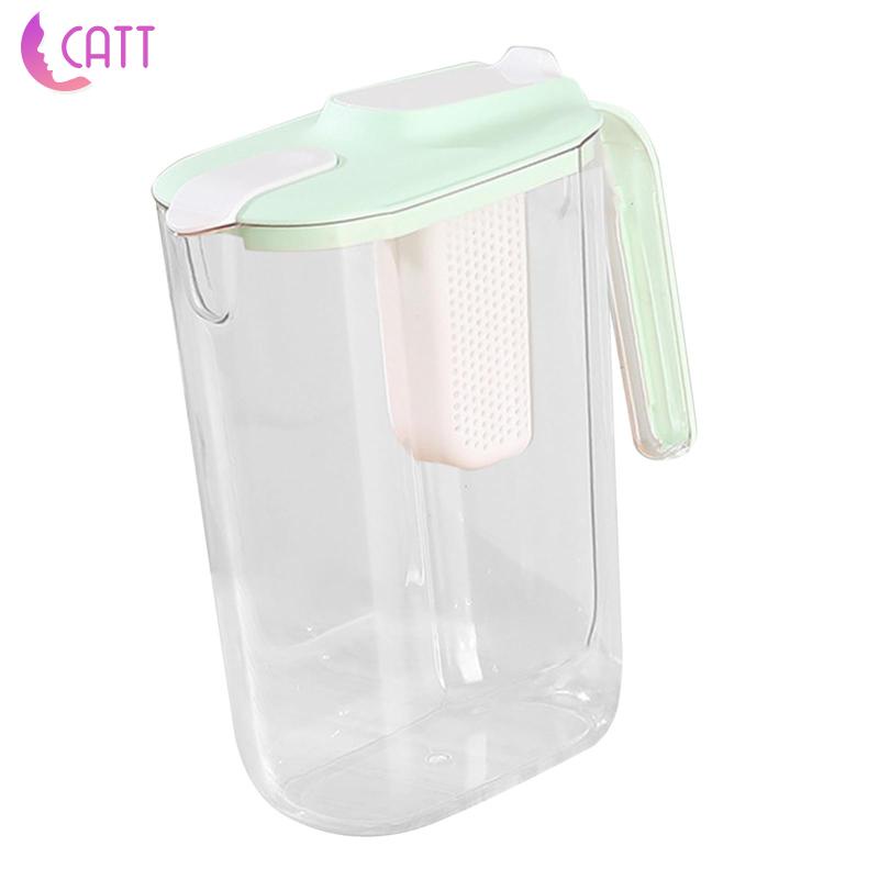 Bình Đựng Nước Carafe Cỡ Lớn Có Nắp Và Tay Cầm Tiện Dụng