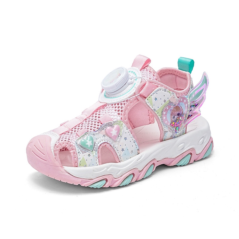 Xăng đan Đi Biển Màu Hồng Thời Trang Mùa Hè 2023 Mới Cho Bé