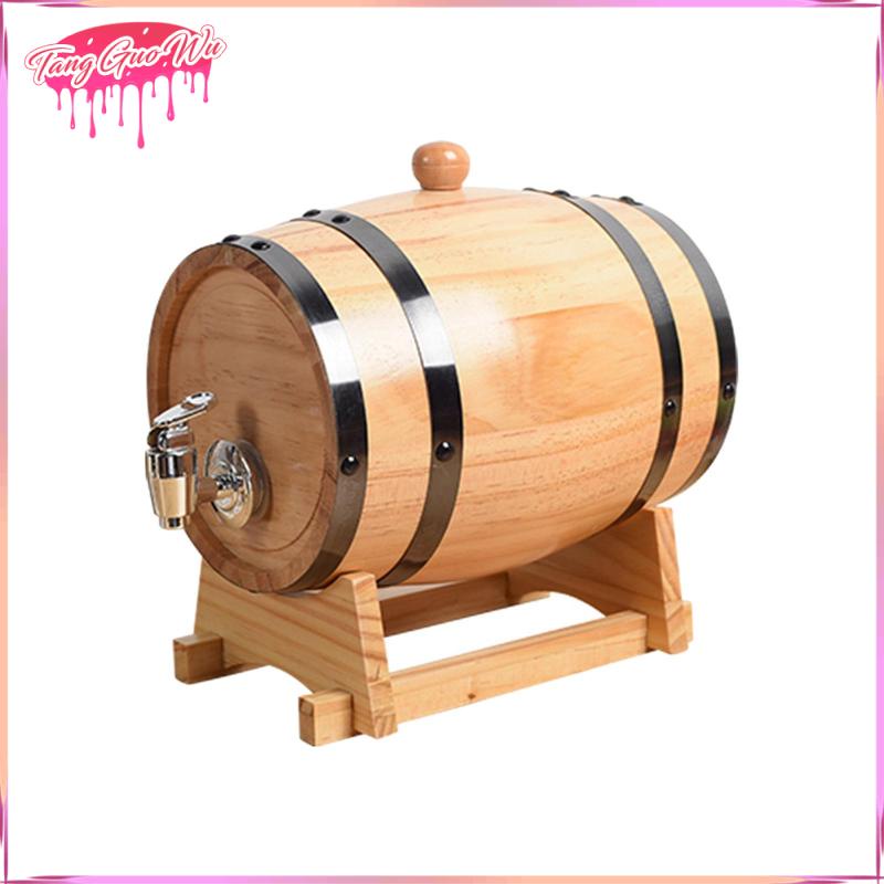 Thùng Gỗ Đựng Bia Dung Tích Lớn 1L / 1.5L / 3L