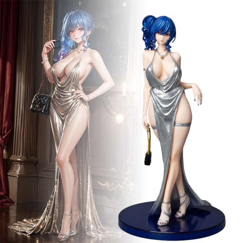 26cm Azur Lane St Louis Dress Ver. Mô Hình Nhân Vật Nữ Anime Quyến Rũ Tỉ Lệ 1 / 6
