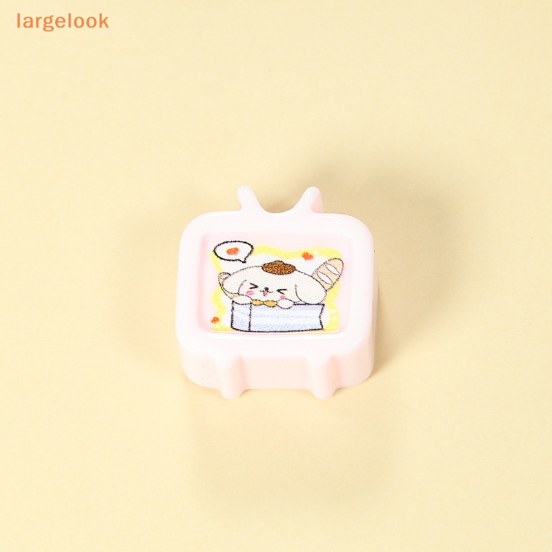 Set 5 Mô Hình TV Hoạt Hình Ba Chiều Dùng Trang Trí Nhà Búp Bê