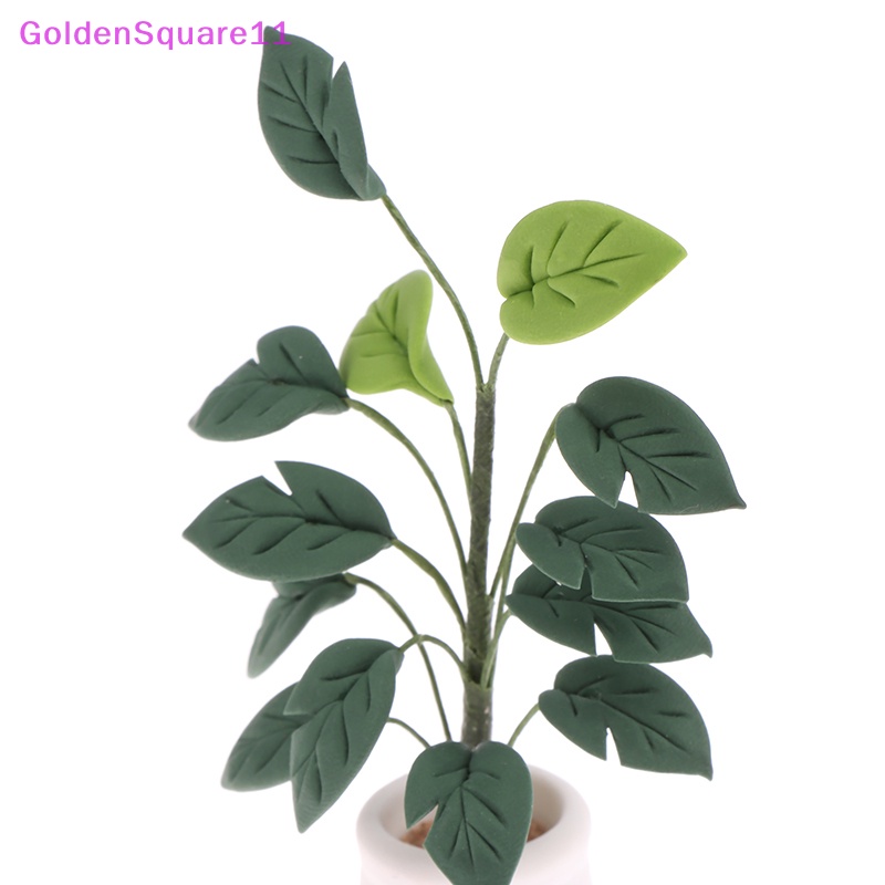 Cây Chuối Giả Trang Trí Nhà Búp Bê Tỉ Lệ 1: 12