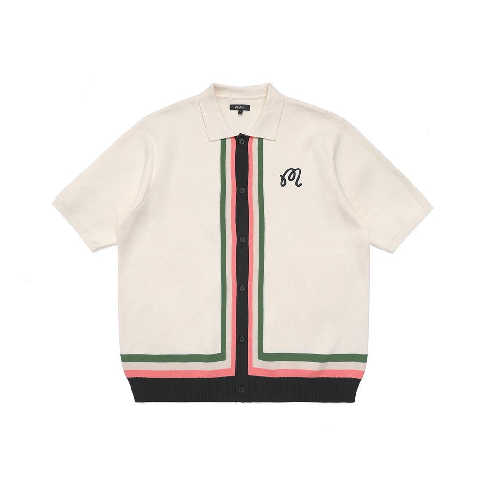 Áo Sweater Đánh golf Malbon Tay Ngắn Cổ Bẻ Chất Liệu Mềm Mại Thoáng Khí Thời Trang Cho Nam