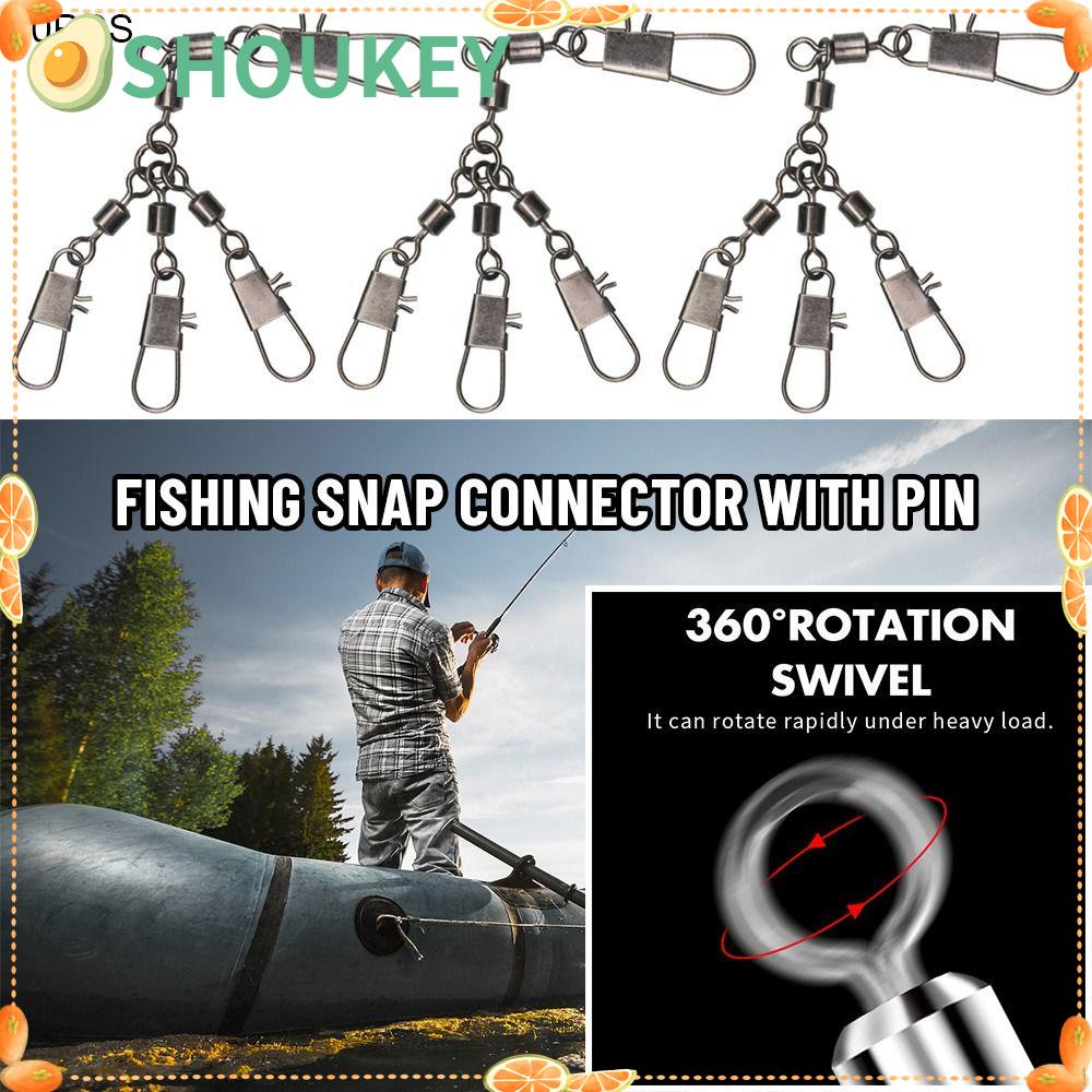 SHOUKEY Set 10 Phụ Kiện Câu Cá Chuyên Dụng