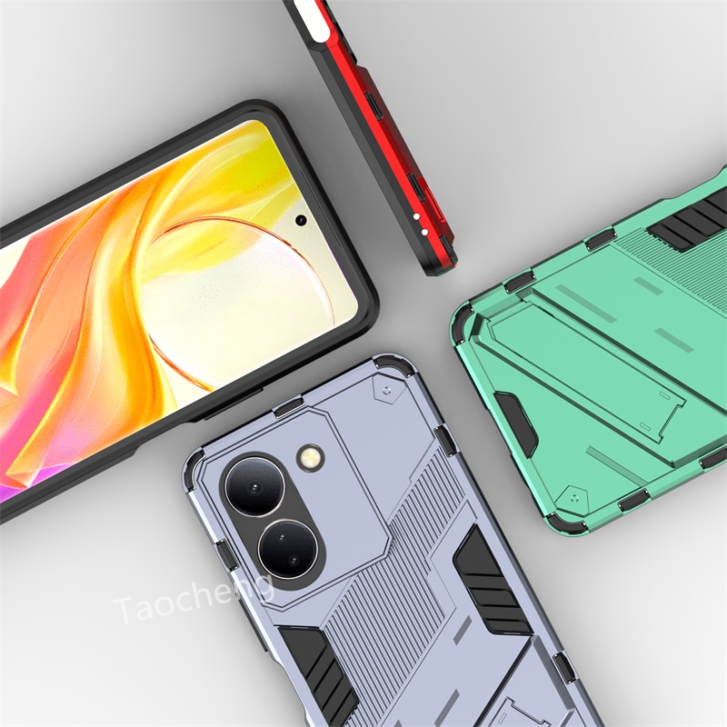 Ôp Điện Thoại Cứng Có Giá Đỡ Cho vivo y36 y35 y27 y22 y16 s y22s vivoy36 4g 5g 2023 Ốp