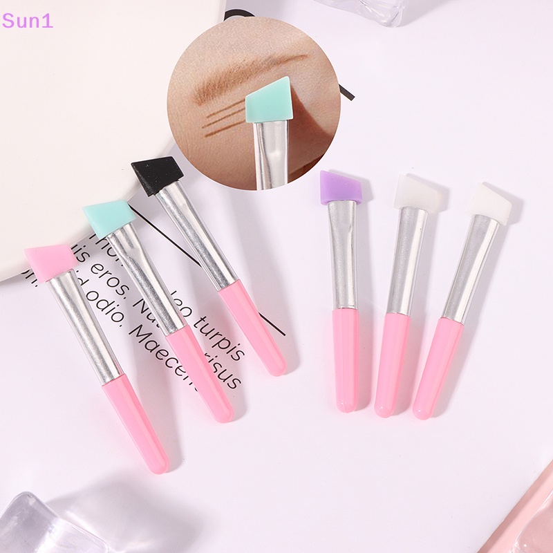 Sun1 &gt; Cọ Silicon Mềm Nâng Lông Mi Trang Điểm Tiện Dụng